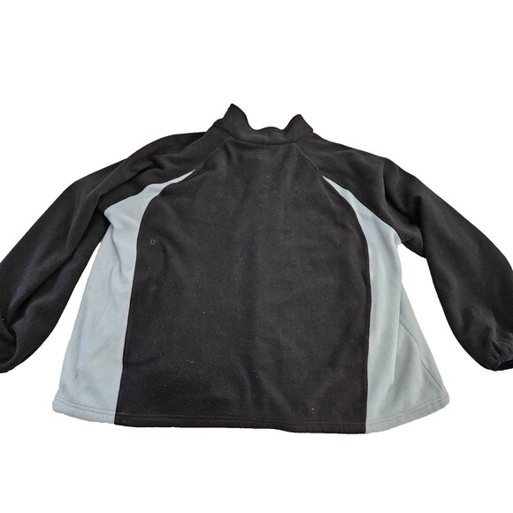 NFL Raiders Man's Long Sleeve Solid Zipper Black Sweater Size XXL - Picture 2 of 11